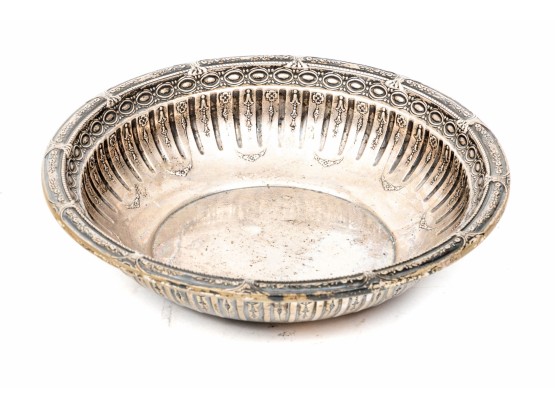A Vintage Gorham Sterling Silver Repousse Bowl