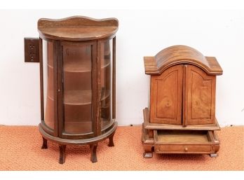 Two Diminutive Furniture Pieces