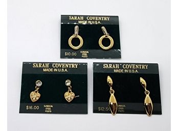 Vintage New Old Stock Sarah Coventry Earrings