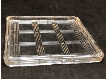 Glass Appetizer Tray