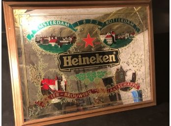 Heineken Mirror Sign