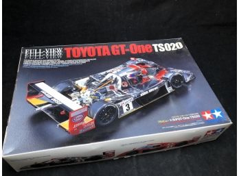 Full View Toyota GT One TS020 Plastic Model Kit  -partially Built