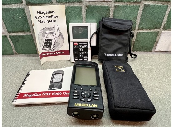 Magellan Nav 6000 GPS System, Satellite GPS And Accessories
