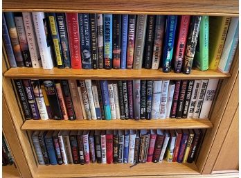 Entire Library Of Assorted Hardcover Novels - Upstairs Hallway