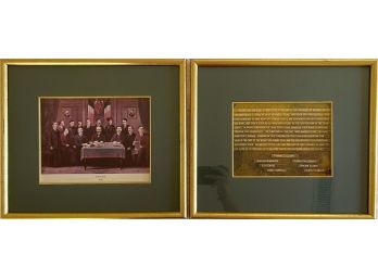 Easter Proclamation Of 1916 The Provisional Government Of The Irish Republic - Framed Prints