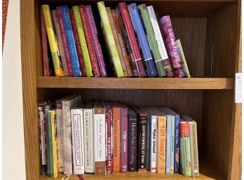 Huge Lot Of Assorted Kitchen Cookbooks - First Floor Office