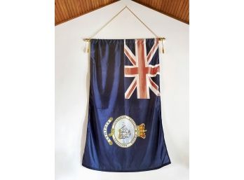 Printed Flag Of The Bahamas With Hanger