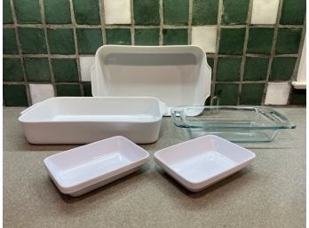 Durable Pyrex And French Imported Ceramic Cooking / Bakeware