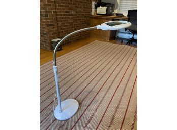 Adjustable Floor Standing Magnifying Task Lamp