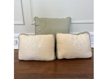 Custom Throw Pillows - Set Of 3