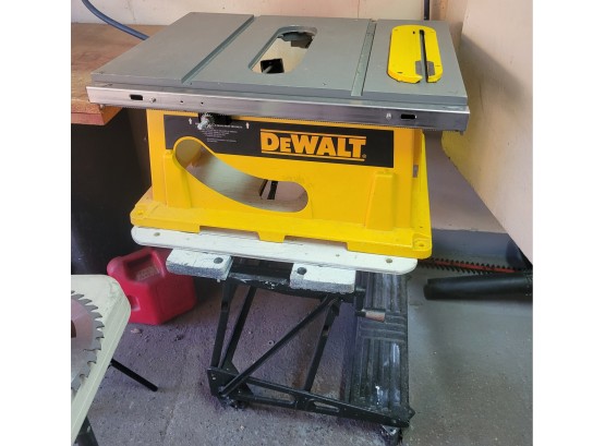 Dewalt Table Saw.  Everything You See.