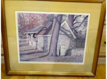 Autumn In New England Signed Print By  Peter Keating 431/950