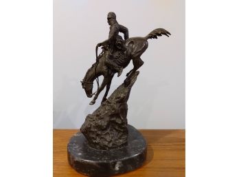 Reproduction Of 'Mountain Man' By Frederic Remington