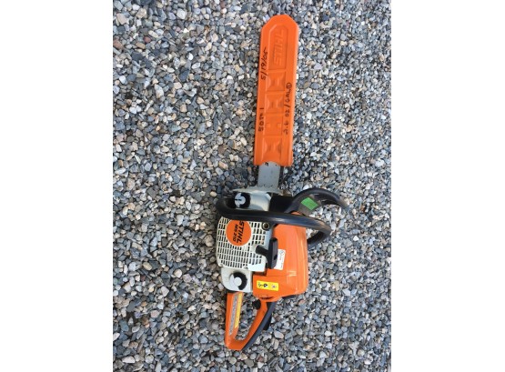 Like New STIHL Chain Saw - MS210 - Runs Perfect - With Chain / Blade Guard - Fantastic QUALITY Saw - NICE !