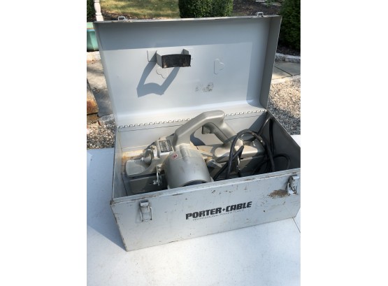 Great PORTER CABLE Porta Plane - Model #126 - With Case & Booklet - Tested - Works Great - The Workhorse !