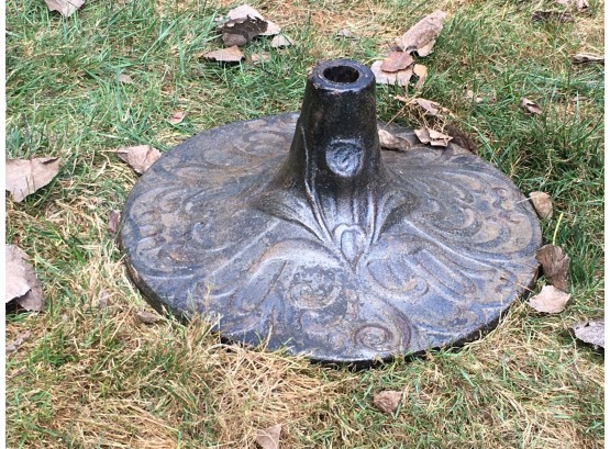 Incredible Vintage VERY LARGE AND HEAVY Tree Form Cast Iron Umbrella Stand - Amazing - Bolt Is Not Rusted