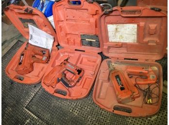 Five (5) PASLODE FRAMING NAILER - Condition Unknown - What You See Is What You Get - ALL SOLD AS-IS !