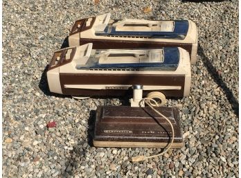 Two ELECTROLUX Vacuums - BOTH Working Condition - With One Power Head - What You See Is What You Get !