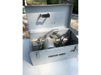 Great PORTER CABLE Porta Plane - Model #126 - With Case & Booklet - Tested - Works Great - The Workhorse !