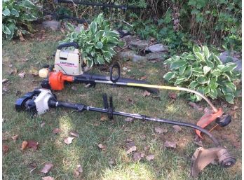ALL NEED WORK ! - Three Gas Powered Items Two (2) Weed Wackers STIHL & RYOBI - One (1) CRAFTSMAN Leaf Blower