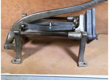 Awesome Vintage DUCTILE Commercial Grade French Fry Cutter - VERY Large VERY Heavy - Fantastic Old Piece