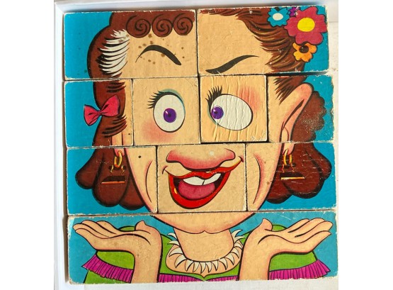 FACE PUZZLE , BLOCKS, MANY FACES AS YOU PLEASE, FUN!