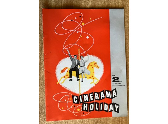 Vintage Program 'CINERAMA HOLIDAY'