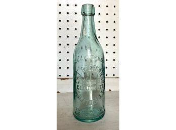 Bottle Embossed  'E.J. HEFFERAN, CHURCH & CLINTON STS, SARATOGA, N.Y.'