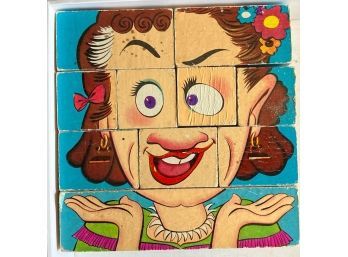 FACE PUZZLE , BLOCKS, MANY FACES AS YOU PLEASE, FUN!