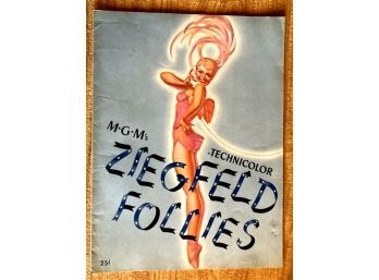 Vintage 'ZiEIGFIELD FOLLIES' PROGRAM