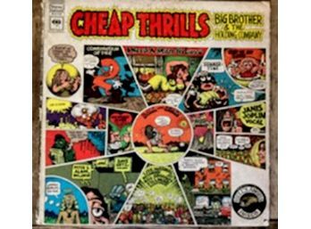 VINTAGE LP, CHEAP THRILLS, JANIS JOPLIN  & Big Brother And The Holding Company