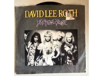 Vintage 45 Record With Sleeve, 'DAVIS LEE ROTH'