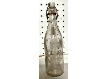 Bottle: Embossed 'JOSEPH KERN & CO., 25 HYDE PARK AVE. FOREST HILLS'