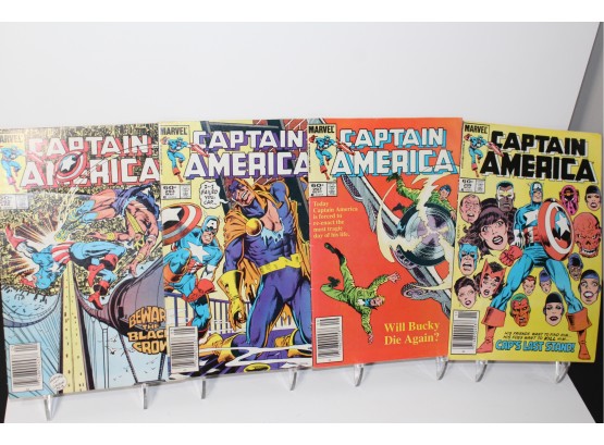 Marvel Captain America Issues #292, #293, #297, #299 - 1984