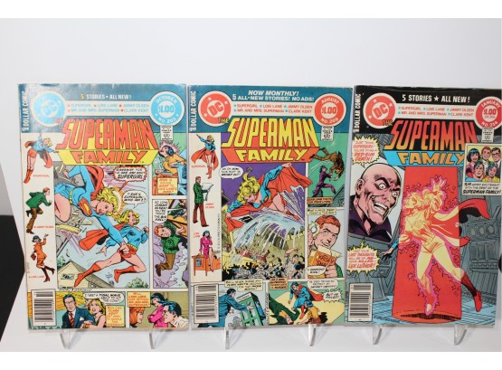 DC The Superman Family #203, #209, #214 (1980-1982)