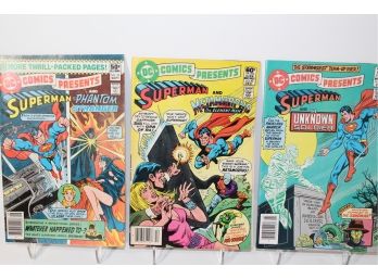 DC Comics Presents Superman And ... #25, 40, 42 (1980, 1981, 1982)