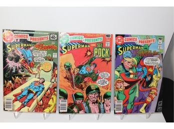 DC Comics Presents Superman And ... #7, #10, #21 - (1979, 1980)