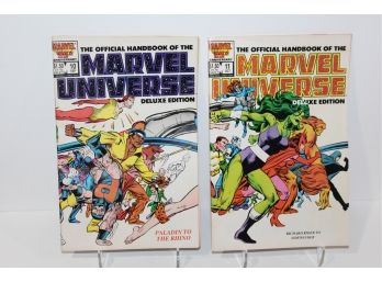 Marvel Official Handbook Of The Marvel Universe Deluxe Edition - Issues #10 & #11 (1986)