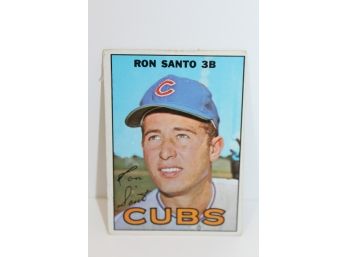 1967 Topps Baseball - Ron Santo