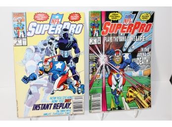 Marvel NFL SuperPro #3 & #4 (1991-1992)