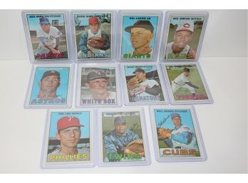 11 Card 1967 Topps Baseball Group #2,3,4,6,8,9,11,13,14,15,16