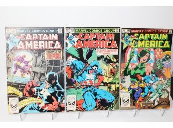Marvel - Captain America #277, #280, #283 - 1983