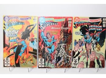 DC Comics Presents Superman And ... #52, #57, #62 (1982 & 1983)