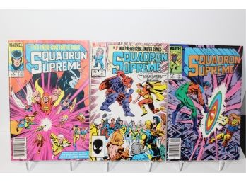 Marvel Squadron Supreme #1, #2, #3 (1985)