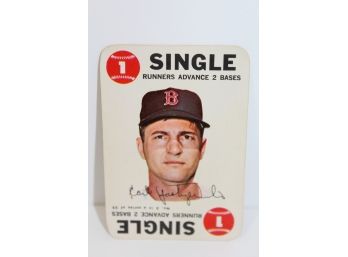 1968 Topps Baseball Card Game - Carl Yastrzemski - Single