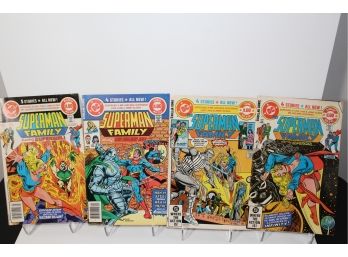 DC Superman Family #216, 217, 219, 221 (1982)