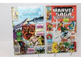 Marvel Comics - Marvel Saga #3 & #10