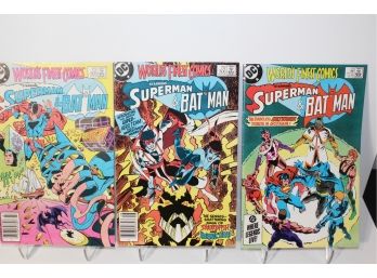 DC World's Finest Comics Starring Superman & Bat Man #305, 306, 312 - 1984-1985