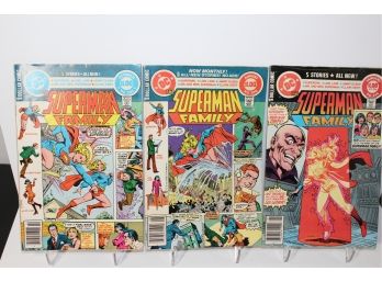 DC The Superman Family #203, #209, #214 (1980-1982)