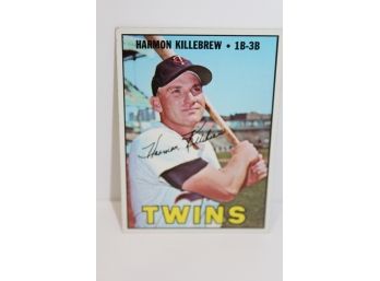 1967 Topps Baseball Harmon Killebrew